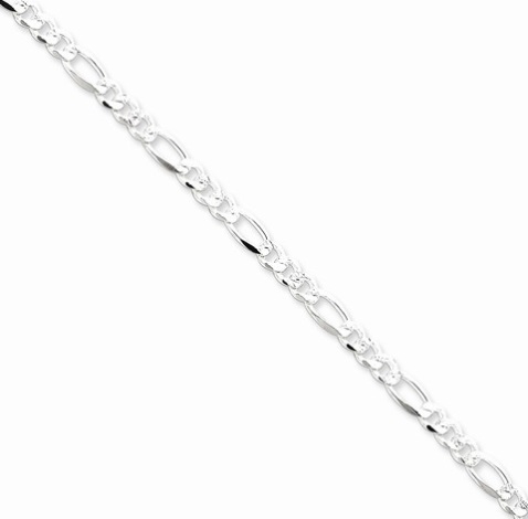 Sterling Silver Figaro Chain 20 inch - Waller & Company Jewelers