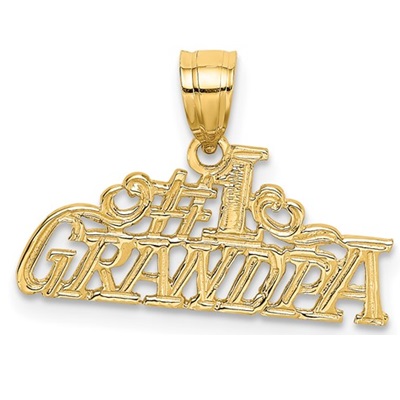 14k Yellow Gold Solid 'Babe' Word Charm Pendant - Approx 1 Gram - DSGD Certified